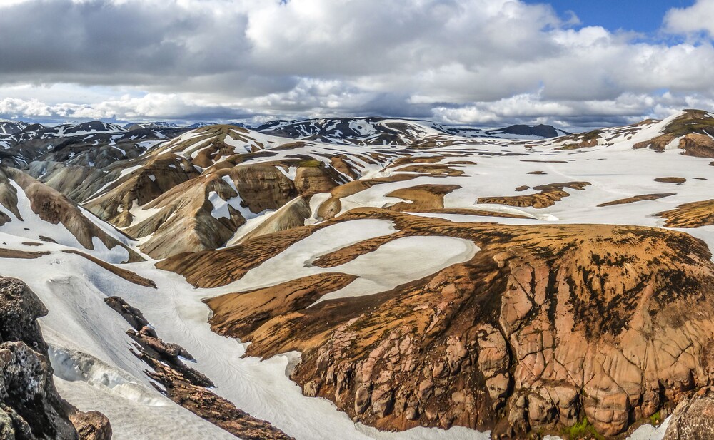 Iceland trek - Trek in the Landmannalaugar and around the Eyjafjallajökull