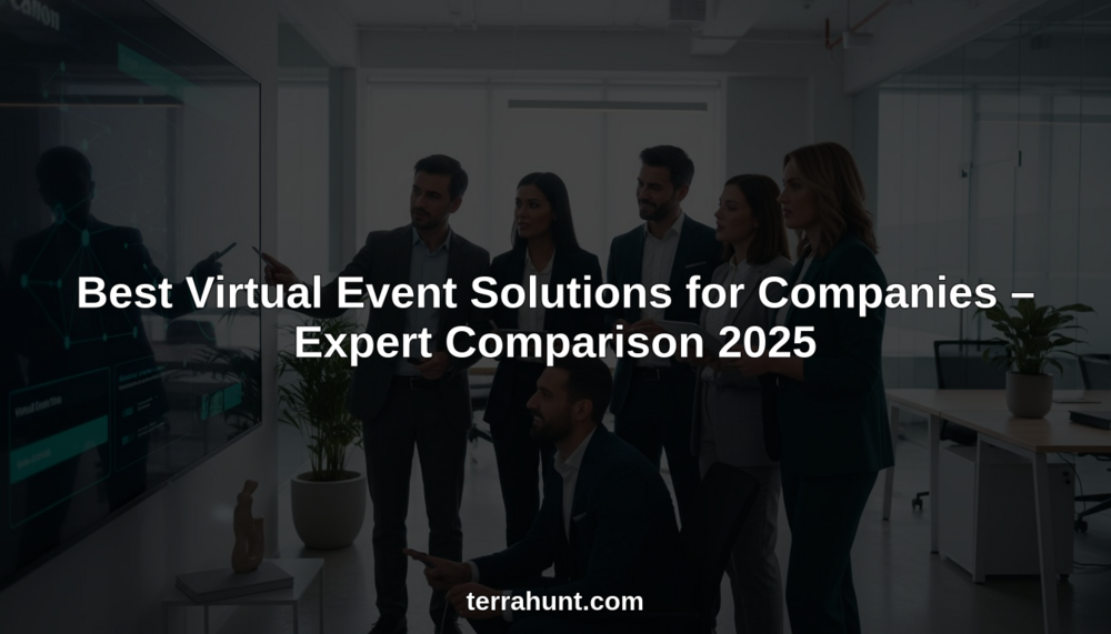 Best Virtual Event Solutions for Companies – Expert Comparison 2025