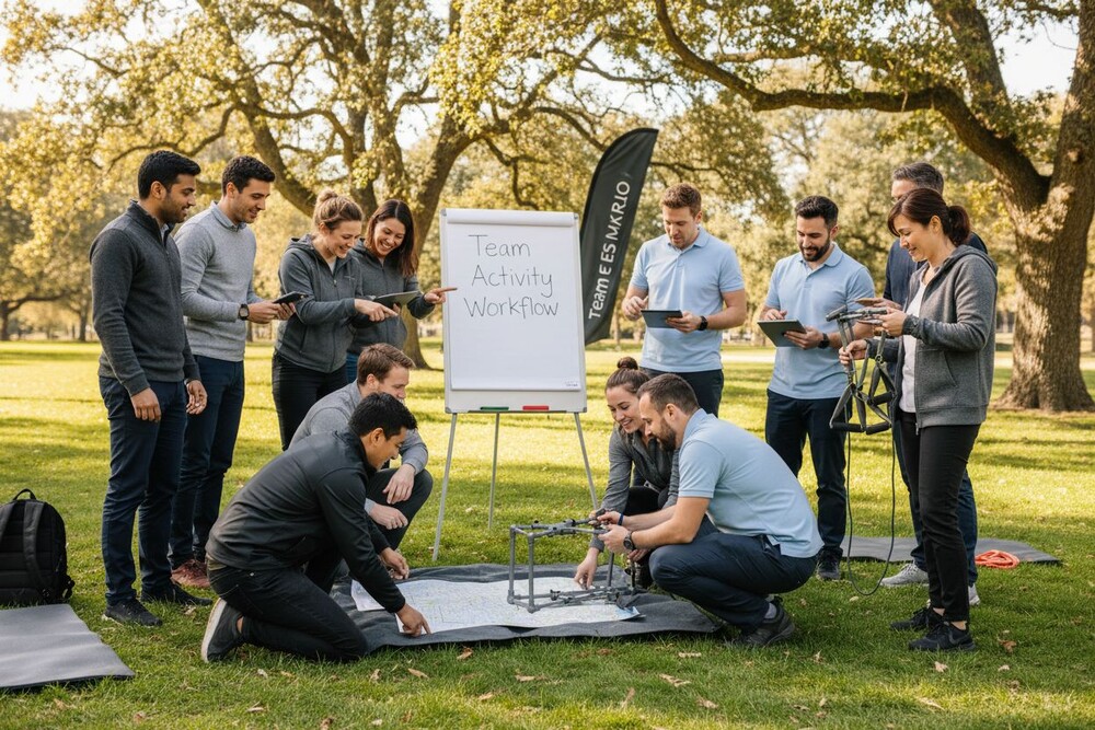 Understanding Outdoor Team Activity Workflow for Success