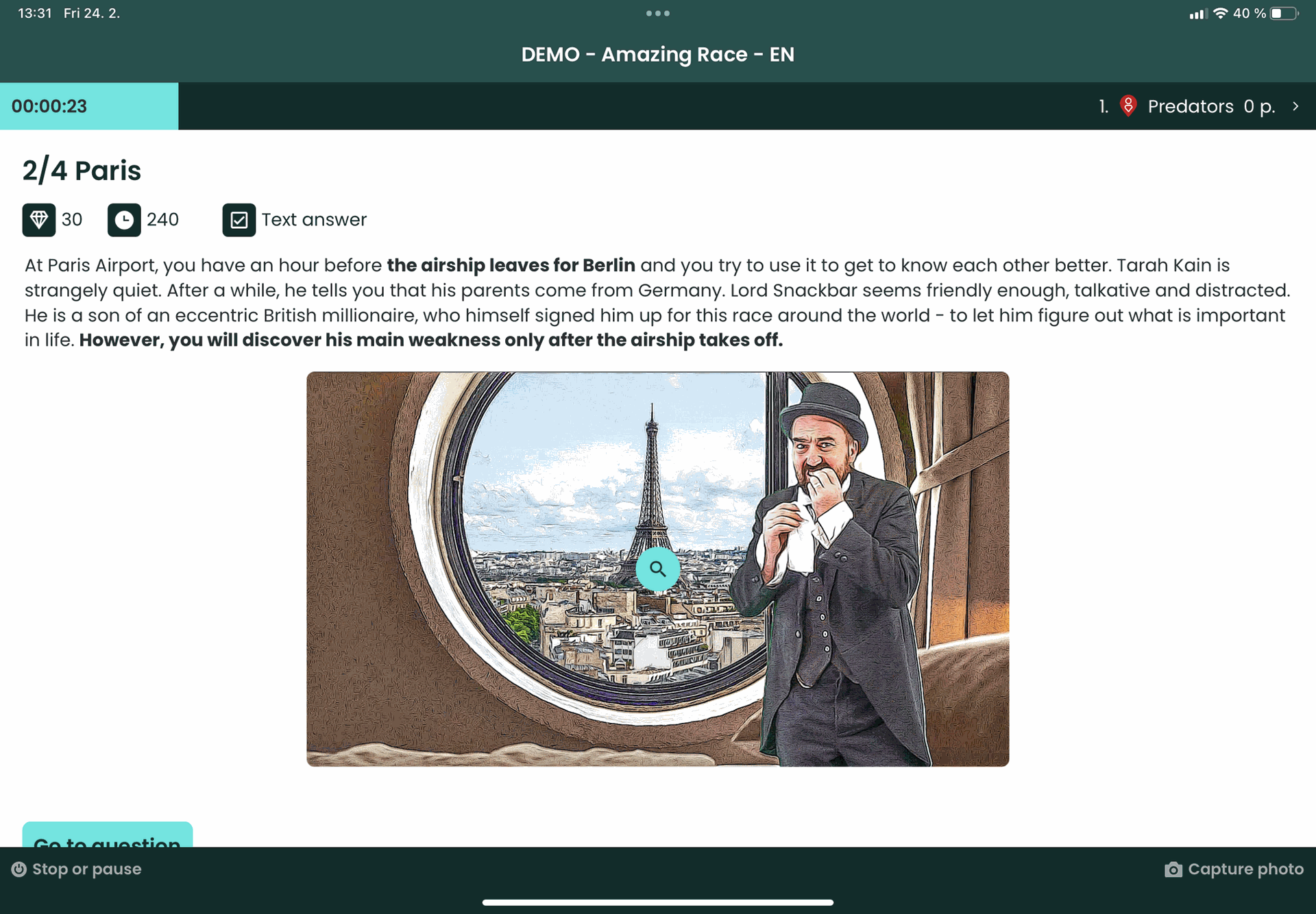 Amazing Race — fotka