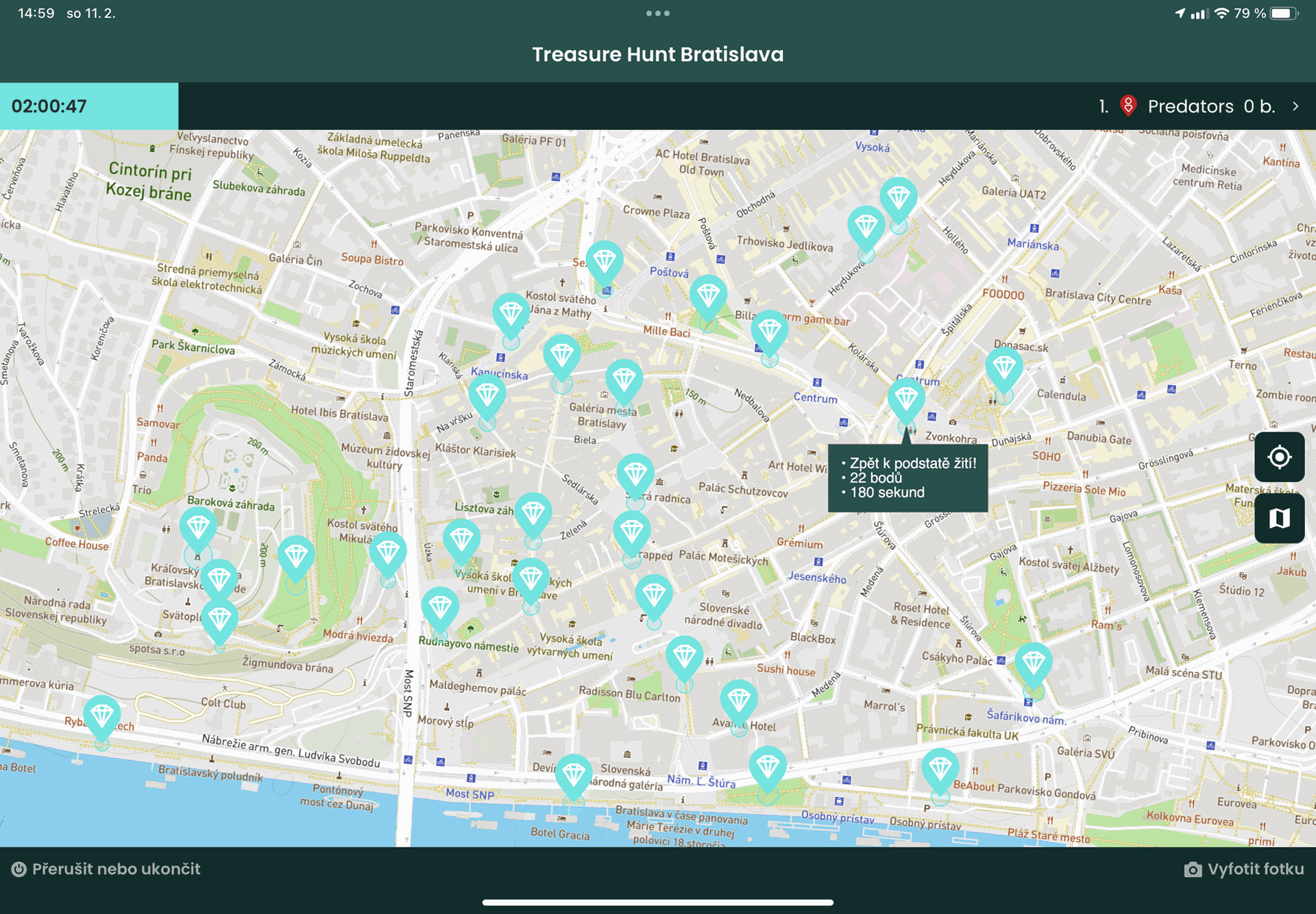 Treasure Hunt Bratislava — fotka