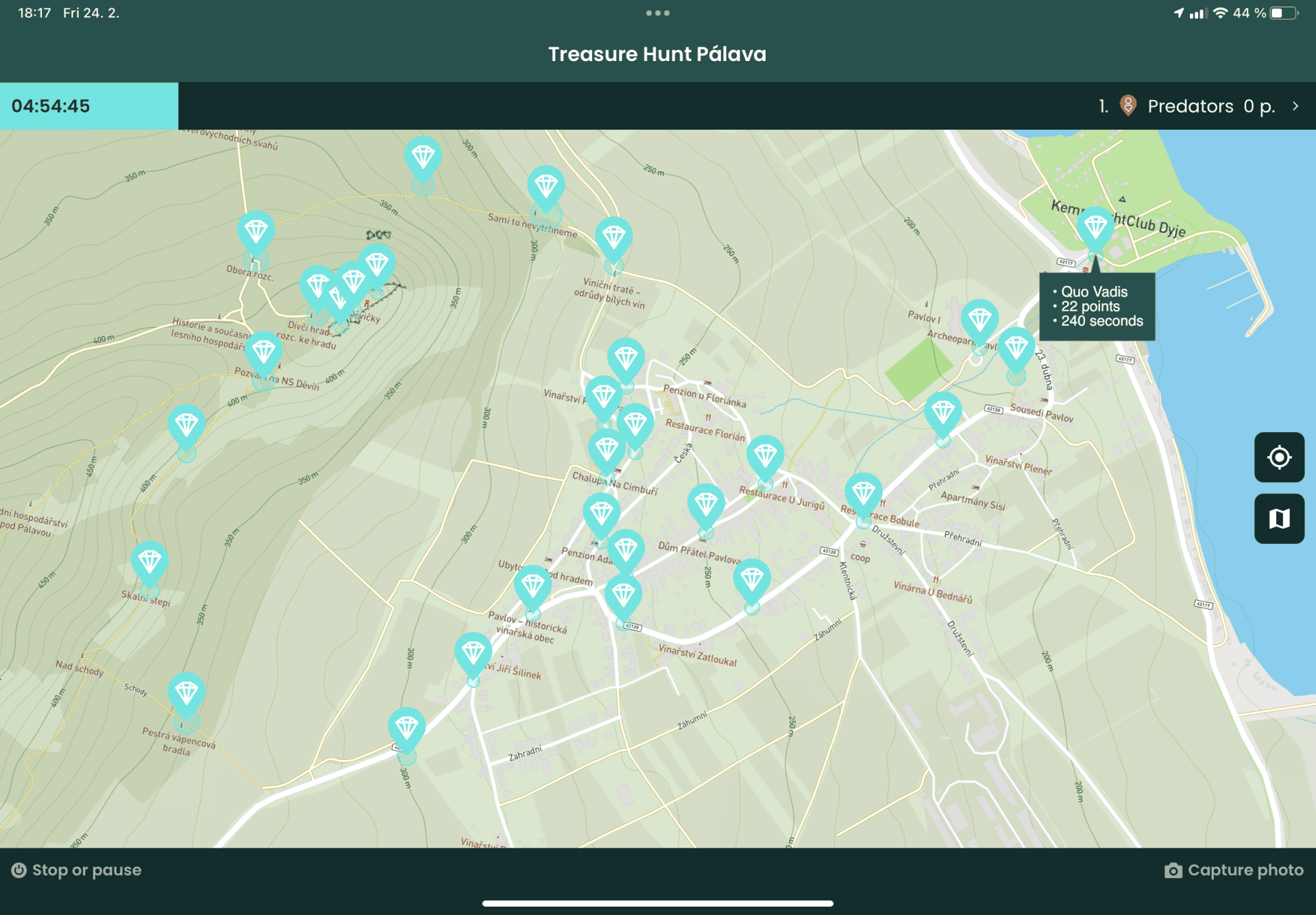 Treasure Hunt Pálava — fotka