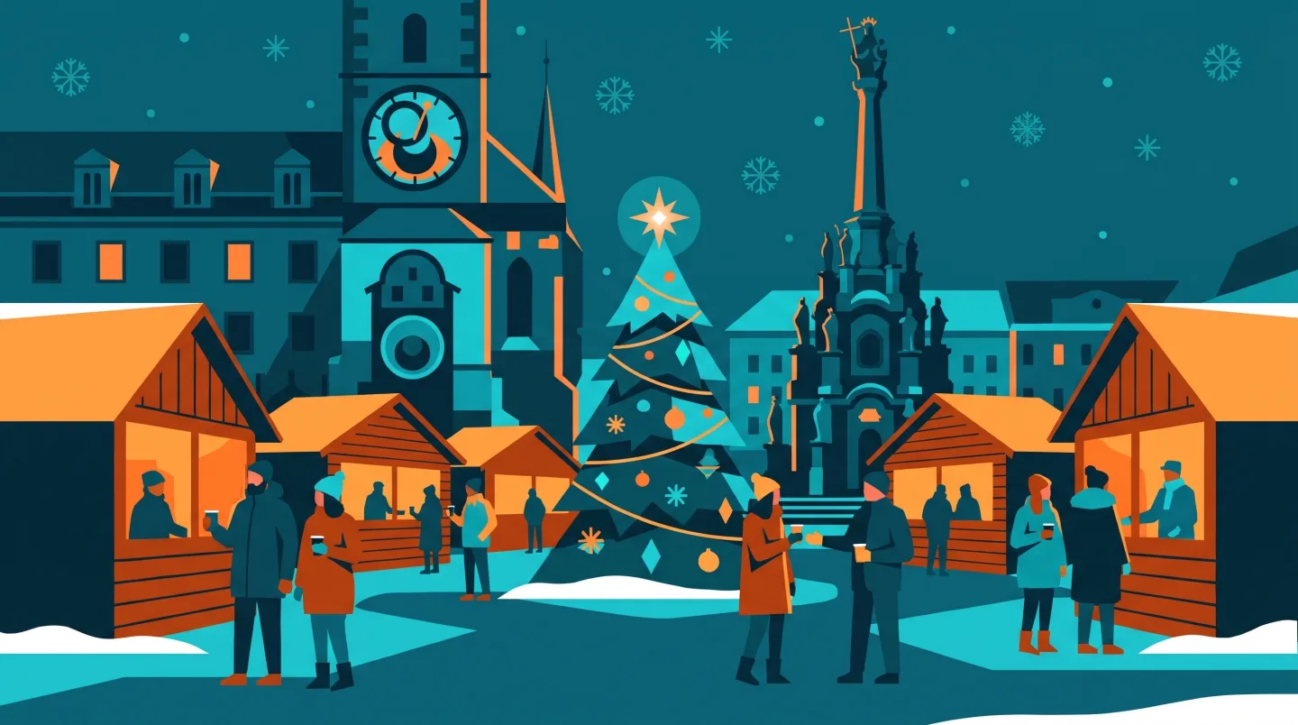 Olomouc Christmas Markets 2026 on Upper and Lower Square