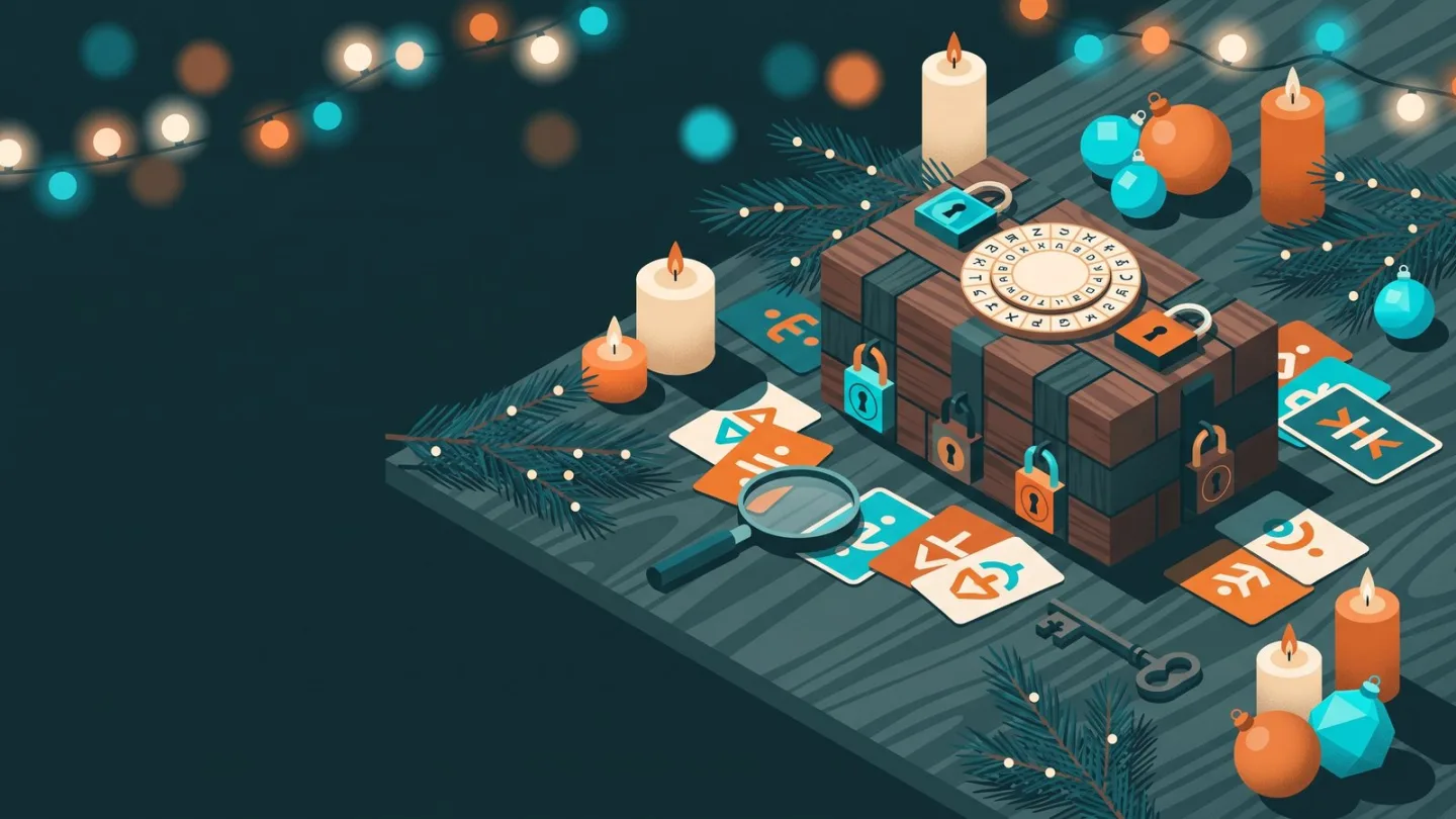 Christmas Party With an Escape Game: How to Plan the Evening From the Toast to the Buffet