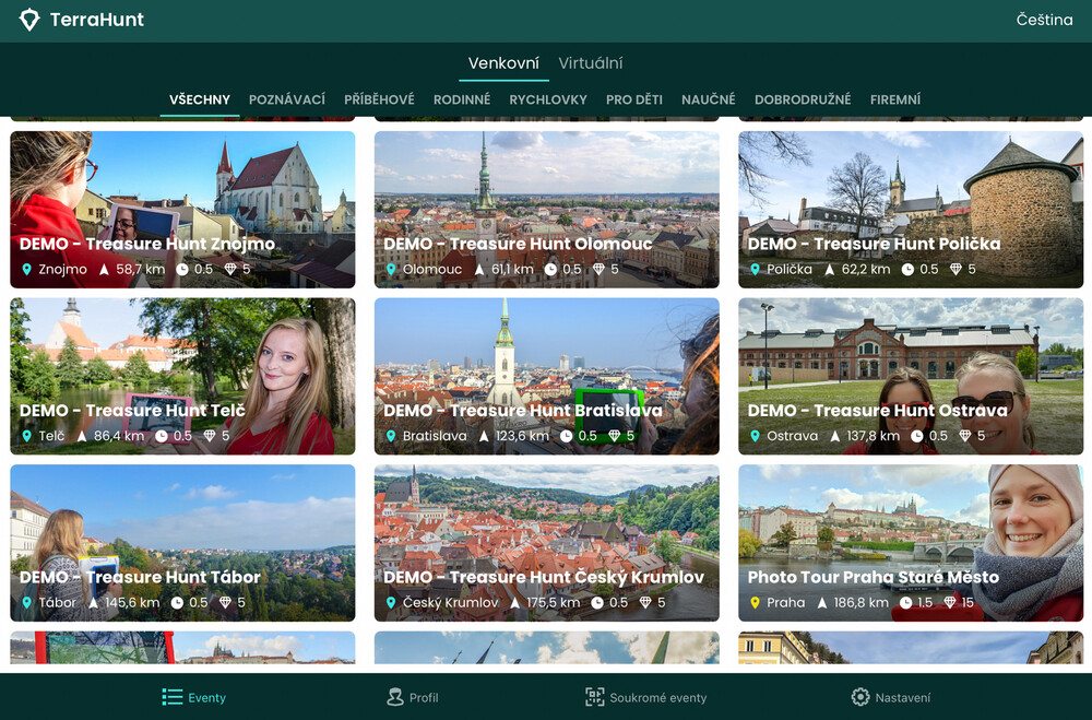 Update for the TerraHunt App